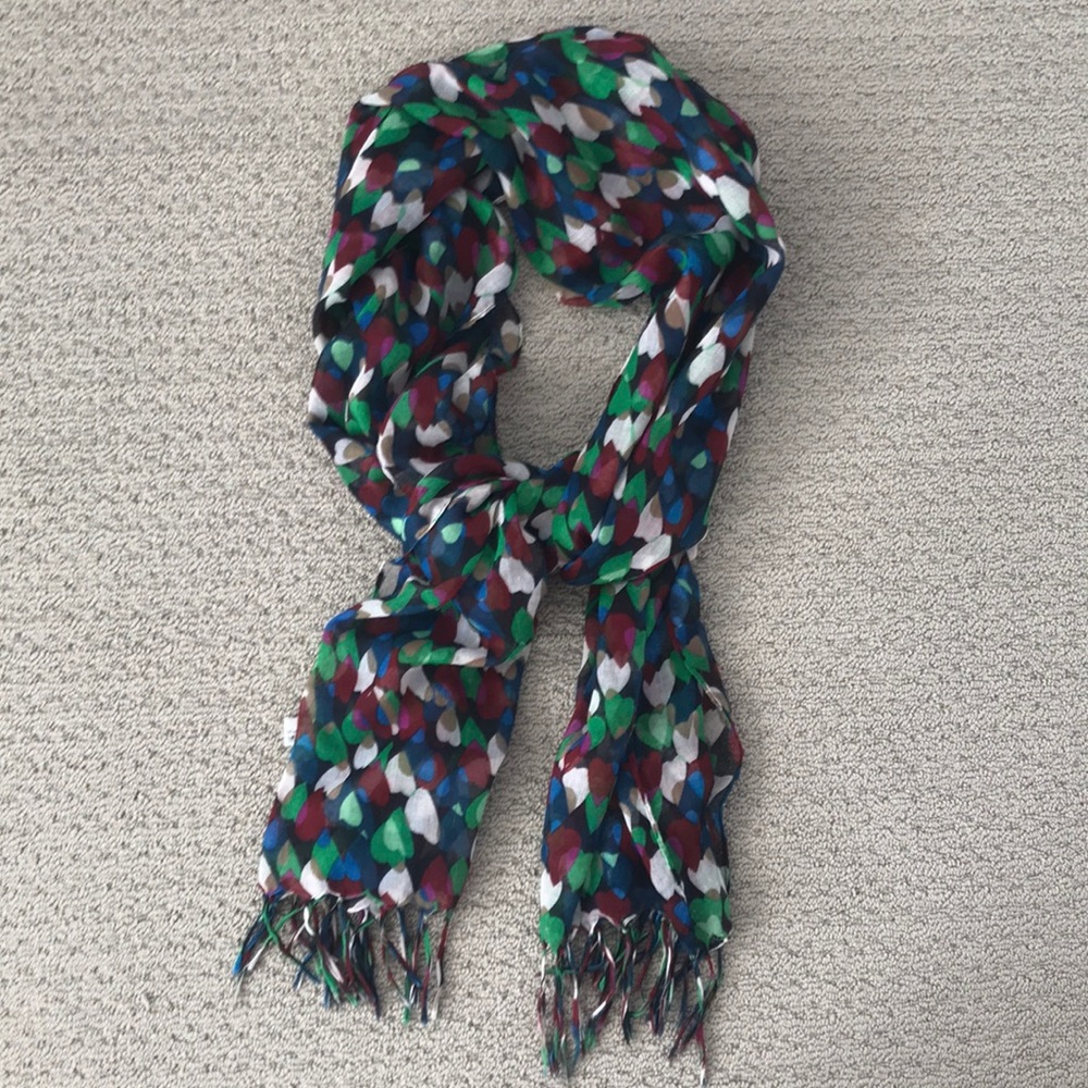Heart scarf